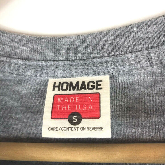 Vintage Ohio State Buckeye Nut House Grey Short Sleeve T-Shirt Size Small Homage - Picture 2 of 6